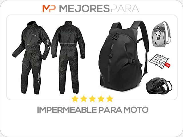 impermeable para moto