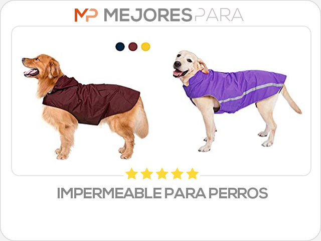 impermeable para perros