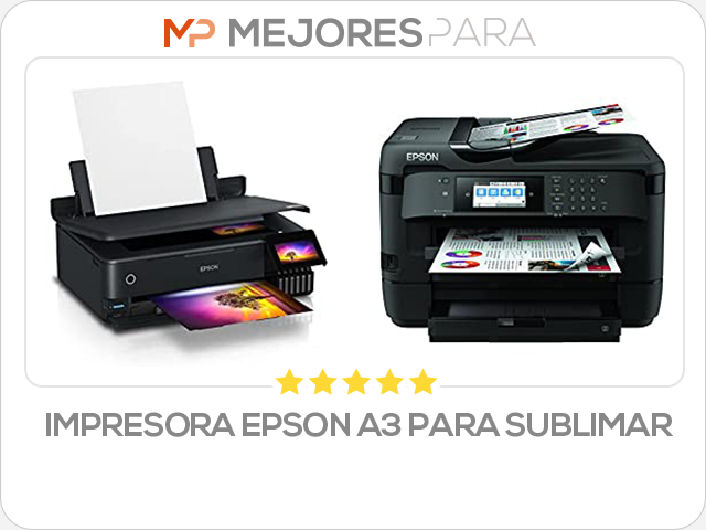 impresora epson a3 para sublimar