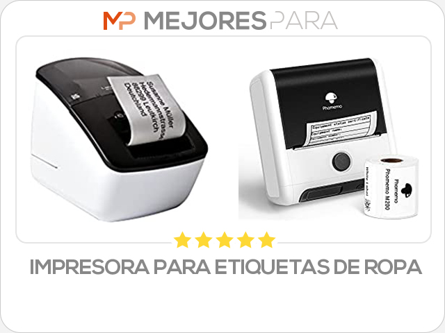 impresora para etiquetas de ropa