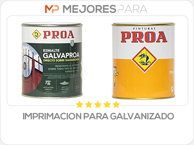 imprimacion para galvanizado