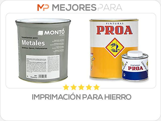 imprimación para hierro