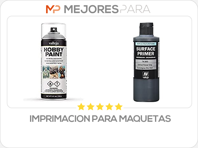 imprimacion para maquetas