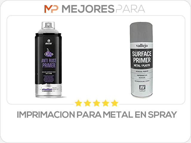 imprimacion para metal en spray