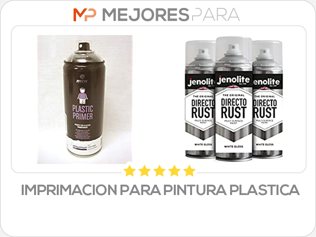 imprimacion para pintura plastica