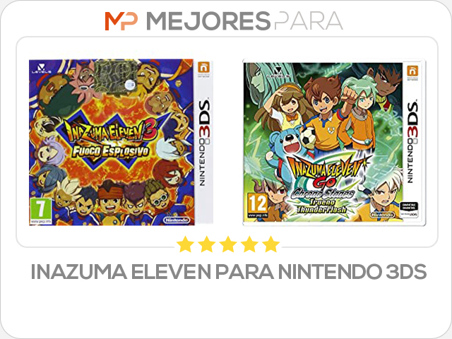 inazuma eleven para nintendo 3ds