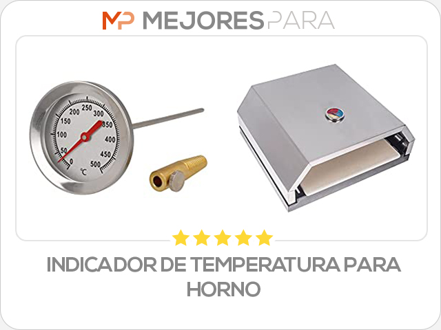 indicador de temperatura para horno