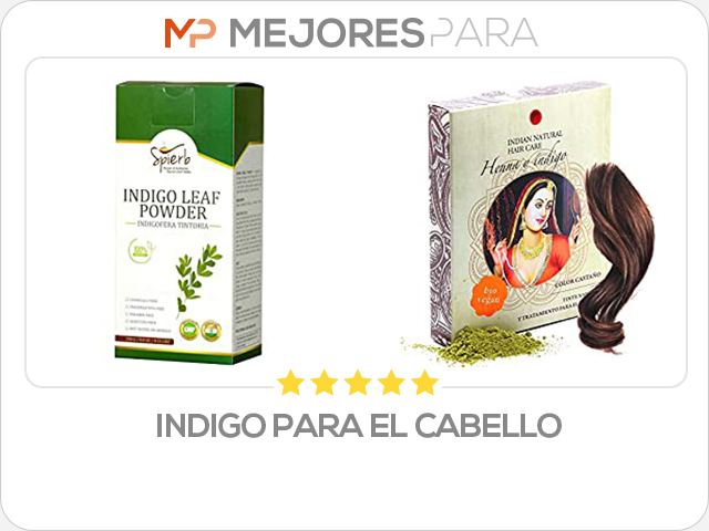 indigo para el cabello