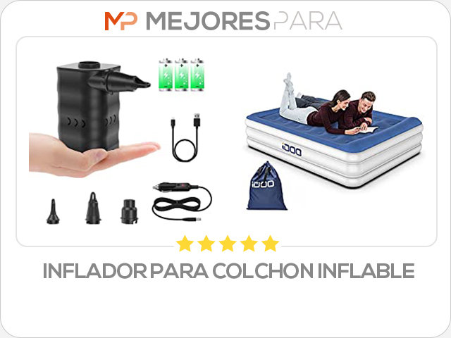 inflador para colchon inflable