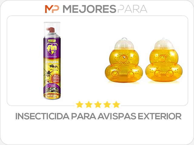 insecticida para avispas exterior