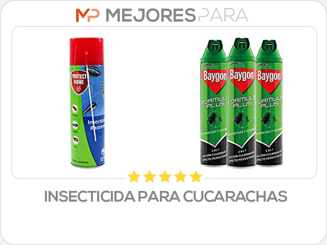 insecticida para cucarachas