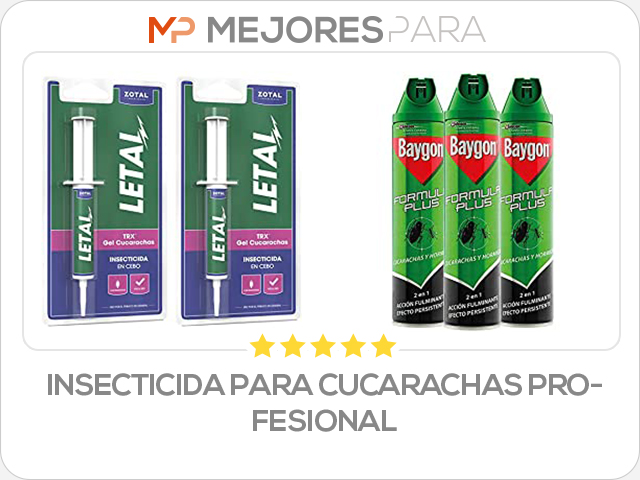 insecticida para cucarachas profesional