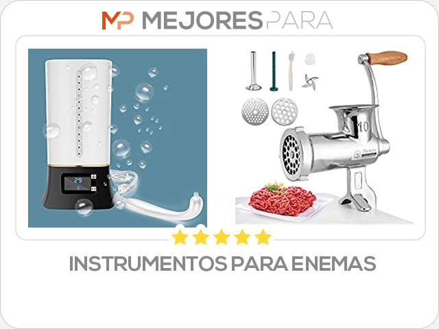 instrumentos para enemas