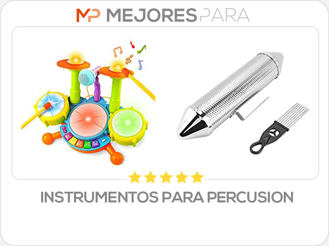 instrumentos para percusion