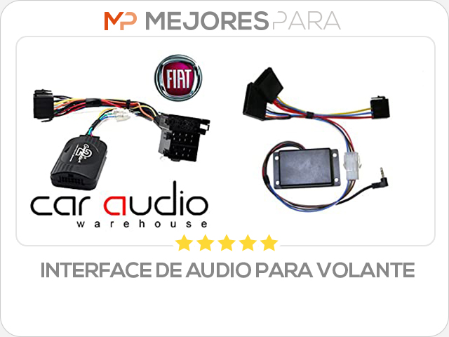 interface de audio para volante