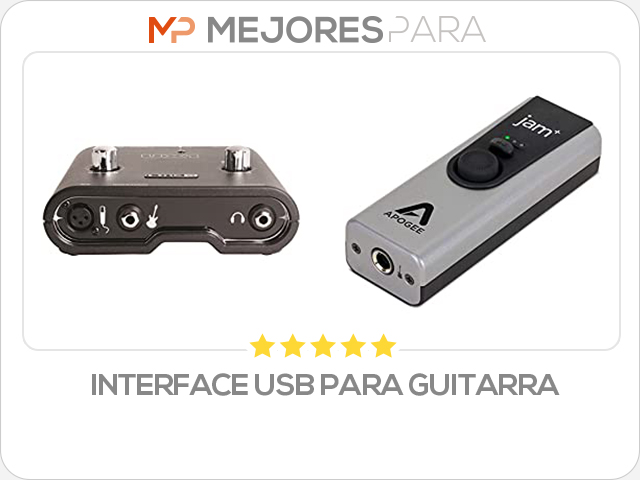 interface usb para guitarra