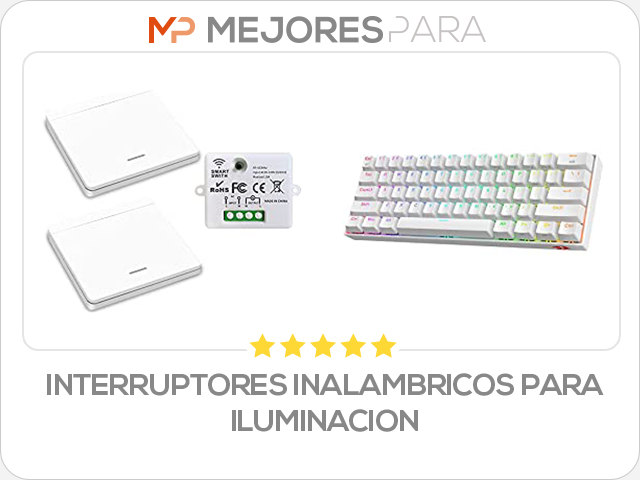 interruptores inalambricos para iluminacion