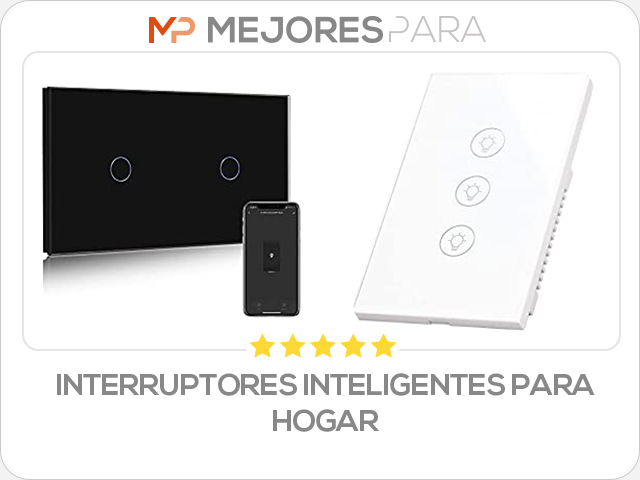 interruptores inteligentes para hogar