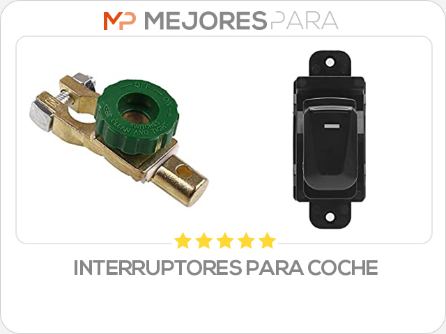 interruptores para coche