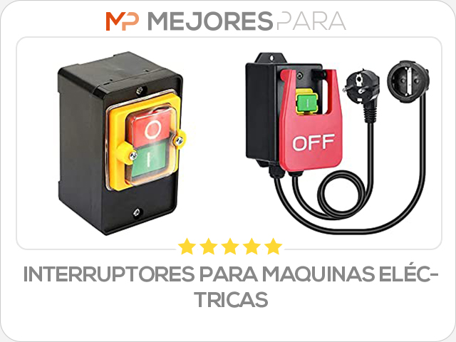 interruptores para maquinas eléctricas