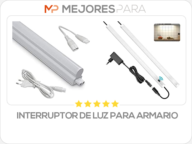 interruptor de luz para armario