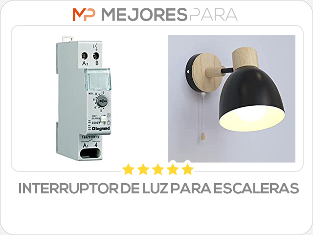 interruptor de luz para escaleras