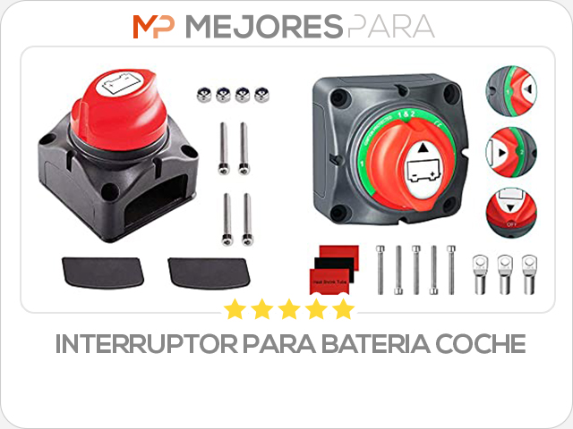 interruptor para bateria coche