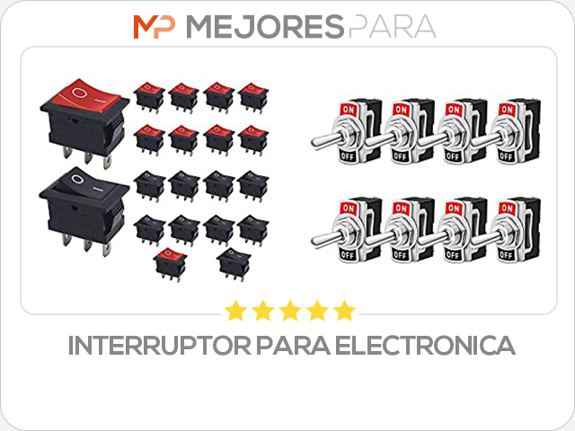 interruptor para electronica