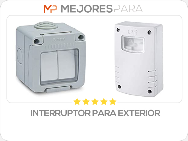 interruptor para exterior