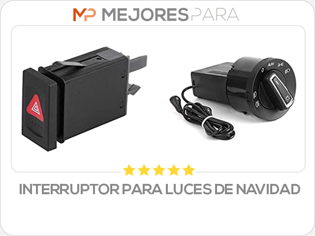 interruptor para luces de navidad