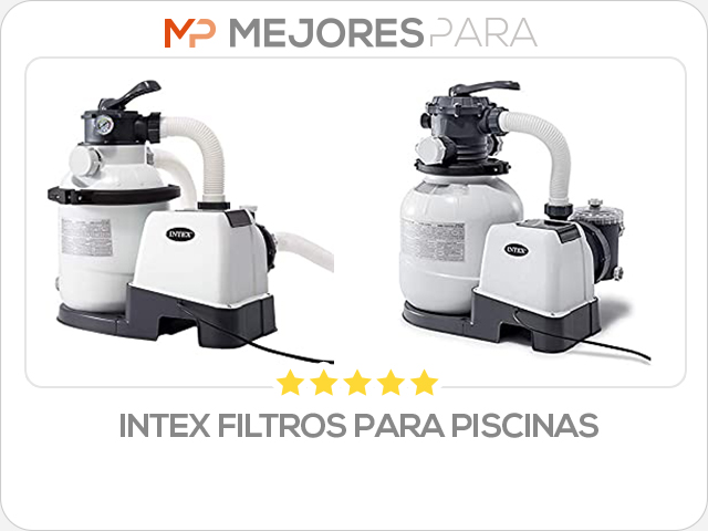 intex filtros para piscinas