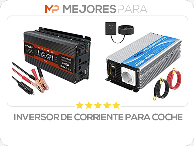 inversor de corriente para coche