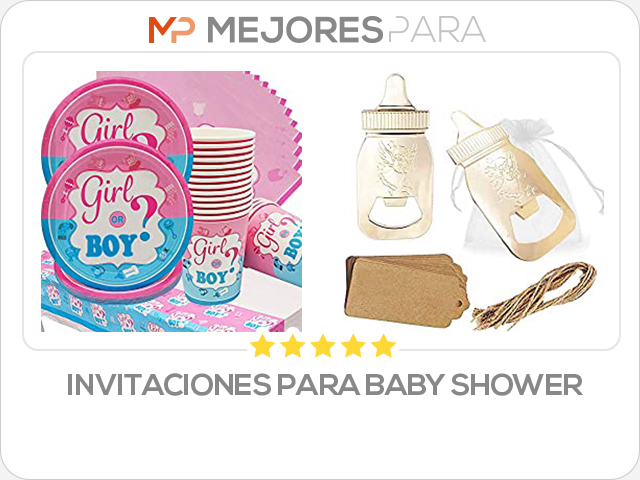 invitaciones para baby shower