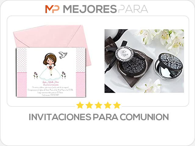 invitaciones para comunion