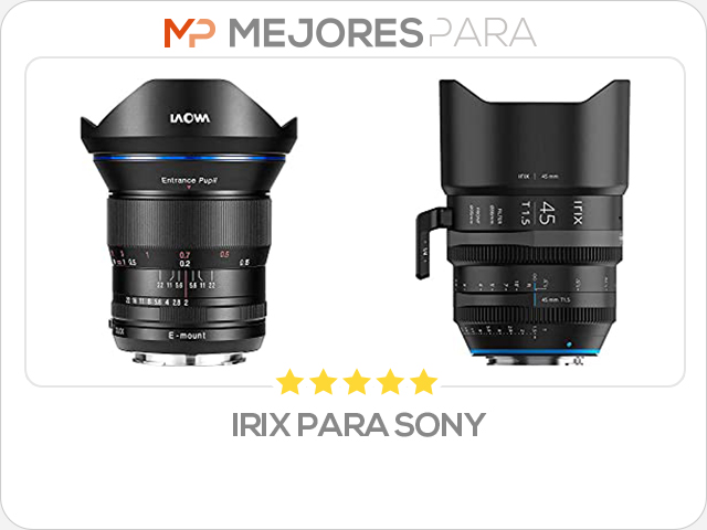 irix para sony