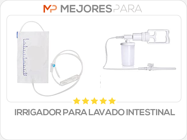 irrigador para lavado intestinal