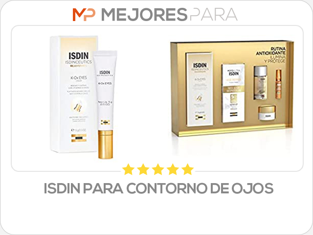 isdin para contorno de ojos