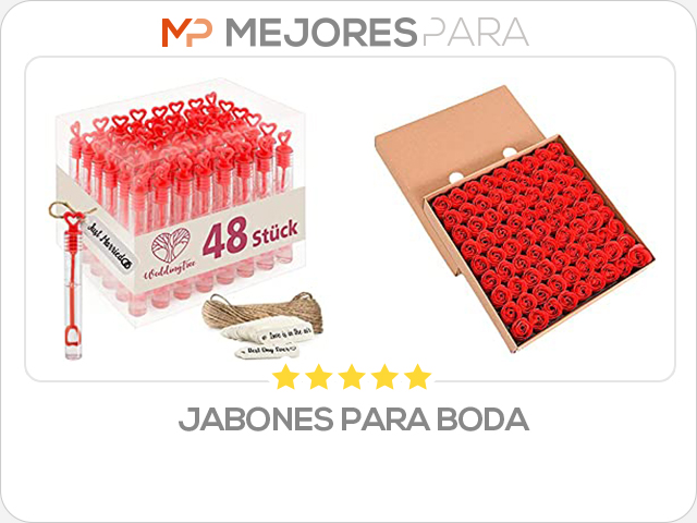 jabones para boda