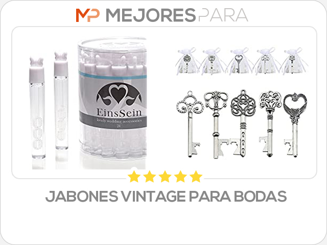 jabones vintage para bodas