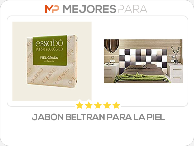 jabon beltran para la piel