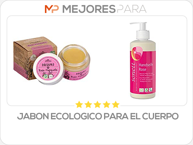 jabon ecologico para el cuerpo