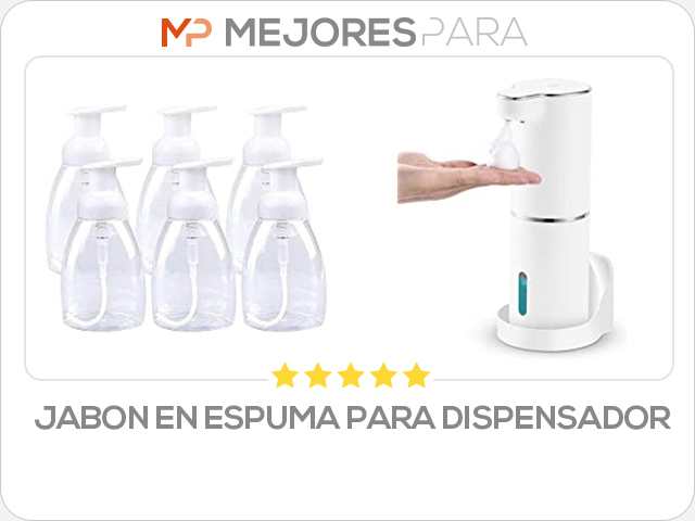 jabon en espuma para dispensador