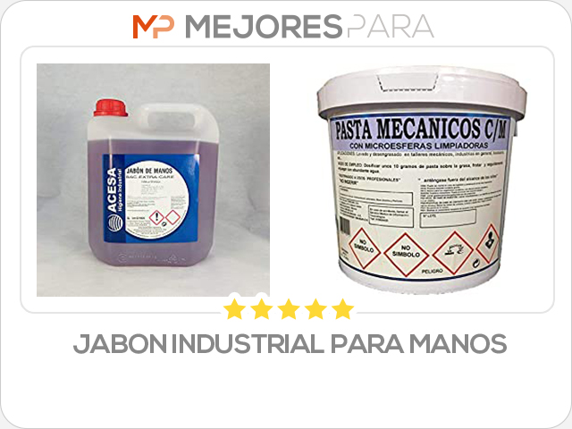 jabon industrial para manos