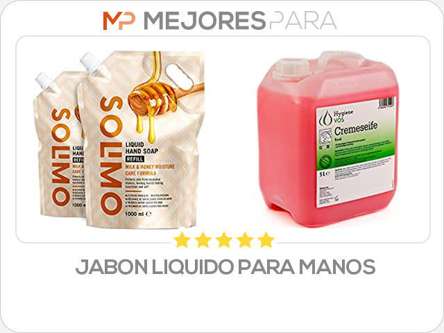 jabon liquido para manos