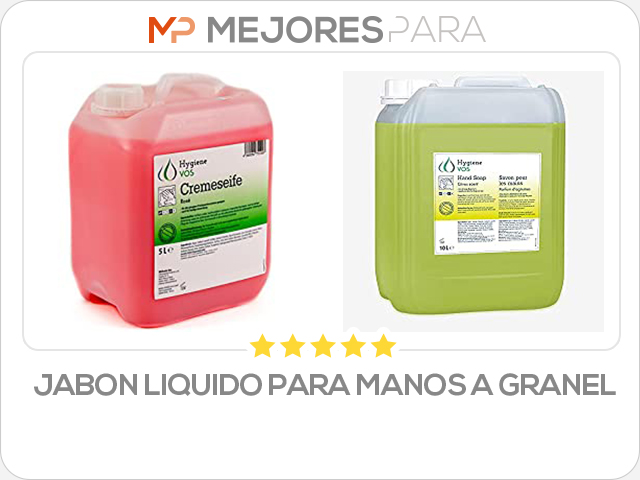 jabon liquido para manos a granel