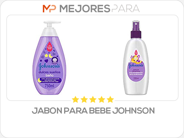 jabon para bebe johnson