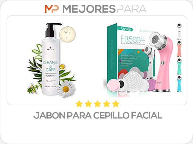 jabon para cepillo facial