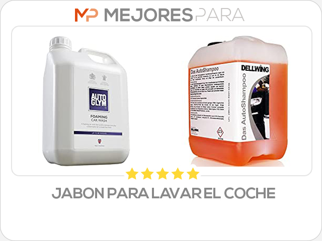 jabon para lavar el coche