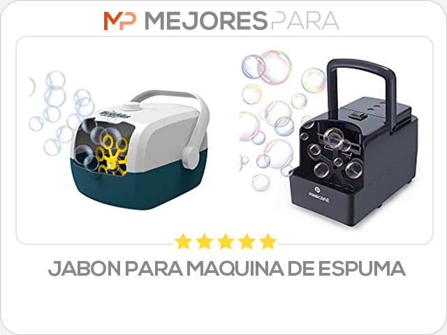 jabon para maquina de espuma