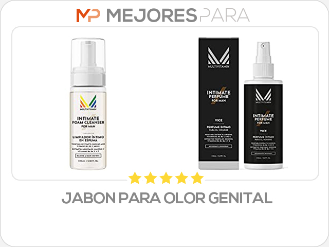 jabon para olor genital